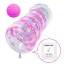 Мастурбатор Pretty Love Transparent Spiral Masturbator, розовый - Фото №4