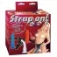 Набор из трех фаллоимитаторов на плавках Strap-on! разноцветный - Фото №8