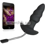 Анальна пробка Vibratissimo Anal Plug, чорна - Фото №1