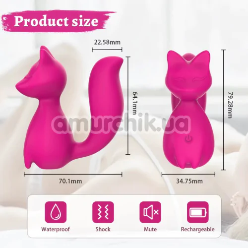 Вибратор Odeco Every Night Toys Doris, розовый