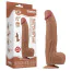 Фаллоимитатор Sliding-Skin Dual Layer Dong King Sized 12, светло-коричневый - Фото №14