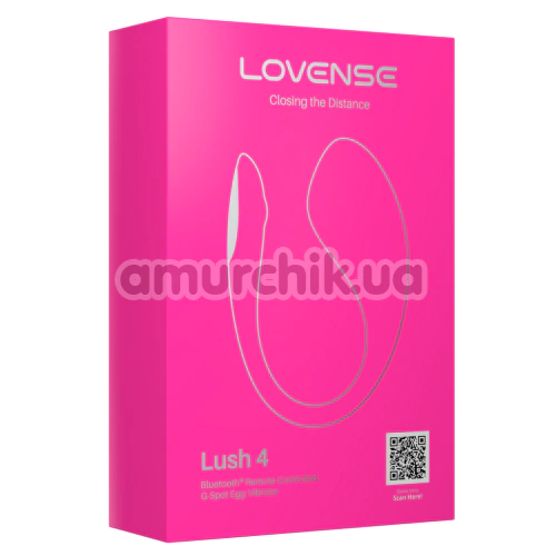 Віброяйце Lovense Lush 4, рожеве