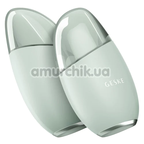 Массажер для глаз и лица Geske Cool & Warm Eye and Face Massager 7 in 1, зеленый