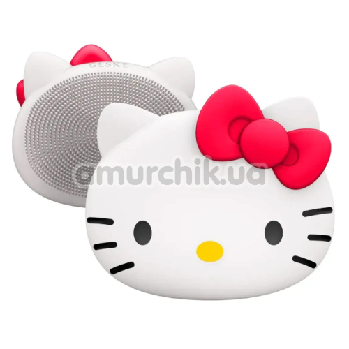 Щетка для лица Geske Facial Brush 3 in 1 - Hello Kitty, белая - Фото №1