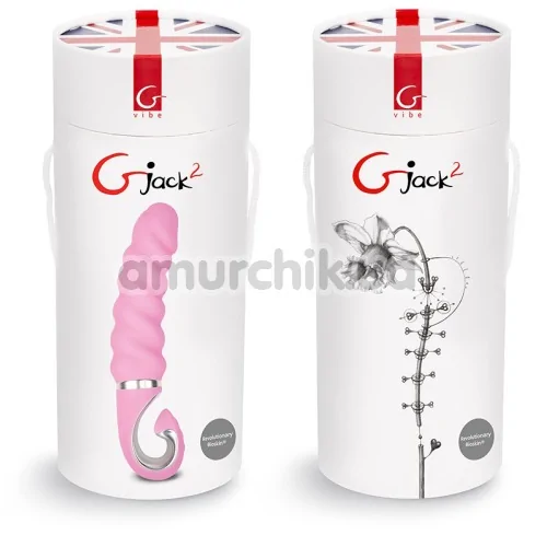 Вибратор для точки G Gjack 2, розовый