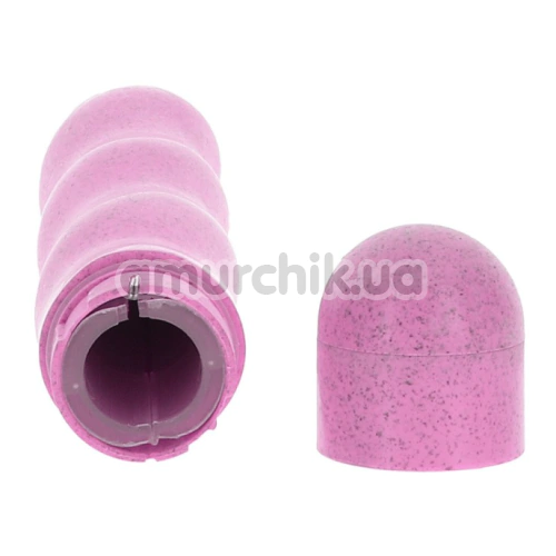 Вібратор Fuck Green Organic Wave Vibrator, рожевий