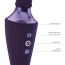 Универсальный вибромассажер Vive Shiatsu Double Bendable Massager Wand, фиолетовый - Фото №5