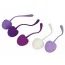 Набір вагінальних кульок Pleasure Balls & Eggs Cherry Kegel Exercisers, фіолетовий - Фото №6