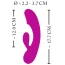Вібратор XouXou Super Soft Silicone Rechargeable Rabbit Vibrator, рожевий - Фото №9