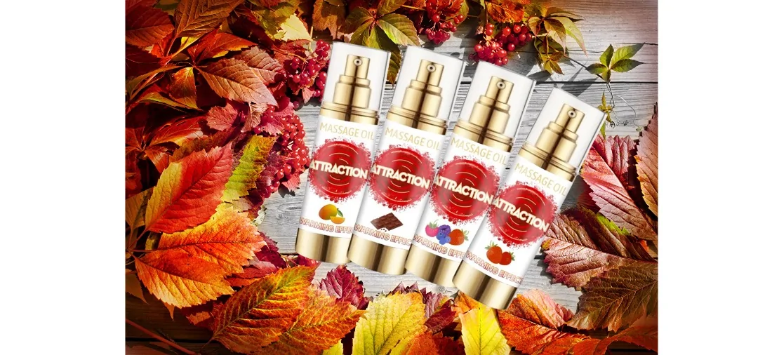 Массажное масло с феромонами Aphrodisiac Warming Massage Oil Attraction Mango с согревающим эффектом
