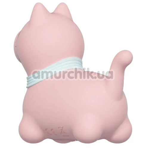 Клиторальный вибратор с пульсацией Univibe Sexy Kitty, розовый