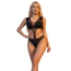 Боді Star Night V-Shape Bodysuit, чорне - Фото №2