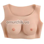 Накладні груди Gender X Undergarments Plate С-Cup, тілесні - Фото №1