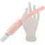 Анальний вібратор Vibrator з кульками, тілесний - Фото №6