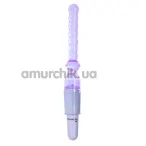 Анальный вибратор Vibrator с шариками, розовый - Фото №1