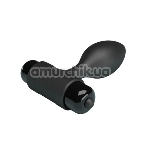 Анальна пробка з вібрацією Pretty Love Vibro Butt Plug, чорна