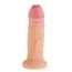 Фалоімітатор King Cock Plus 6 Dual Density Cock, тілесний - Фото №1