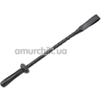 Стек DS Fetish Leather Wicker Paddle, чорний - Фото №1