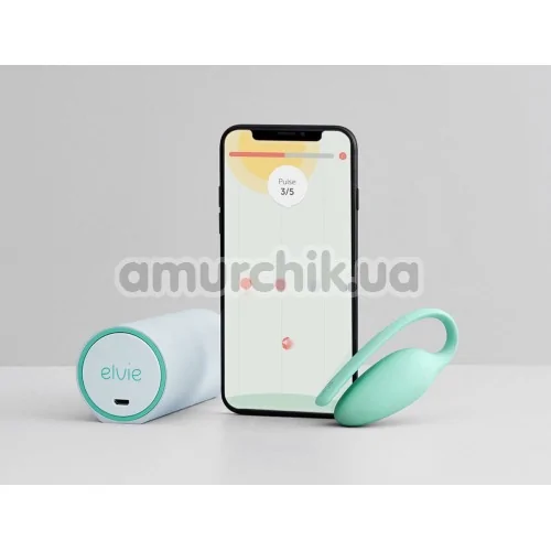 Тренажер Кегеля Elvie Trainer, бірюзовий