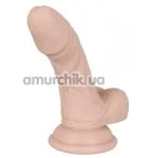 Фалоімітатор Silicone Dildo Size S, тілесний - Фото №1