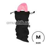 Чехол для хранения секс-игрушек Satisfyer Treasure Bag Size M, черный - Фото №1