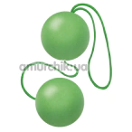 Вагинальные шарики Fuck Green Sphere Balls, зеленые - Фото №1