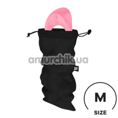 Чехол для хранения секс-игрушек Satisfyer Treasure Bag Size M, черный - Фото №1