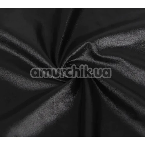 Платье Star Night Wetlook Leather Sexy Mini Dress, черное