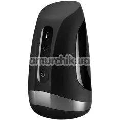 Мастурбатор с вибрацией и подогревом Satisfyer Men Heat Vibration, чёрный - Фото №1