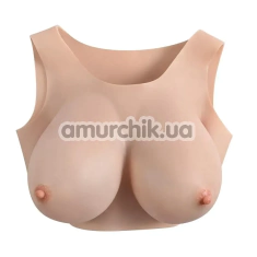 Накладні груди Gender X Undergarments Plate E-Cup, тілесні - Фото №1