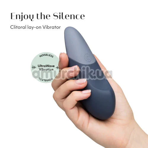 Клиторальный вибратор Womanizer Vibe, синий