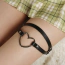 Гартер Star Night Strap Heart O Ring, чорний - Фото №4