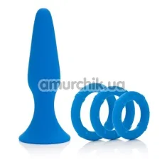 Набір з 4 предметів Posh Silicone Performance Kit, блакитний - Фото №1