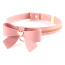 Ошейник с поводком Lockink Sevanda Love Heart Butterfly Leather Collar, розовый - Фото №3