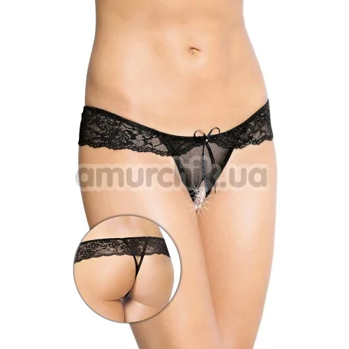 Трусики-стринги женские G-String (модель 2443), черные