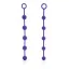 Набор анальных цепочек Posh Silicone “O” Beads, фиолетовый - Фото №1