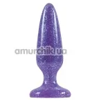 Анальна пробка Starlight Gems Booty Boppers Small, фіолетова - Фото №1
