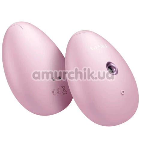 Увлажнитель для кожи лица Geske Facial Hydration Refresher 4 in 1 Oval, светло-розовый - Фото №1