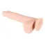 Фаллоимитатор Nature Skin Medium Bendable Dildo, телесный - Фото №4