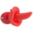 Симулятор орального секса для женщин с вибрацией Pretty Love Obelia, красный - Фото №4