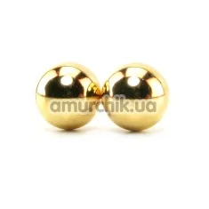 Вагінальні кульки Fetish Fantasy Gold Ben-Wa Balls, золоті - Фото №1