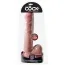 Фалоімітатор King Cock Plus Dual Density With Balls, 30.5 см тілесний - Фото №12