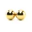 Вагінальні кульки Fetish Fantasy Gold Ben-Wa Balls, золоті - Фото №1