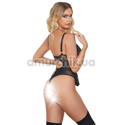 Боди Star Night Collar Chain Mesh Teddy, черное