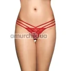 Трусики-стринги женские Tongs 2492, красные - Фото №1