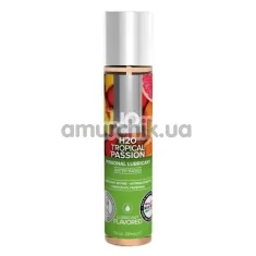 Оральный лубрикант JO H2O Tropical Passion - тропические фрукты, 30 мл - Фото №1