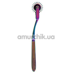 Колесо Вартенберга Fetish Collection Rainbow Single Pinwheel, райдужне - Фото №1