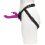 Страпон з вібрацією Happy Rabbit Strap-On Kit, фіолетовий - Фото №2