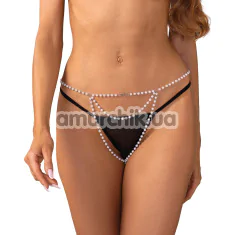 Украшение для бедер Obsessive Lyxa, белое - Фото №1