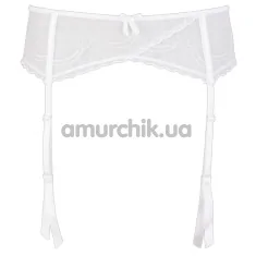 Пояс для чулок Basic Suspender Belt, белый - Фото №1